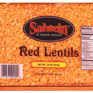Hudson Meat Company - Wholesale Beans - LENTILS RED SPLIT DRY - SAHTEIN