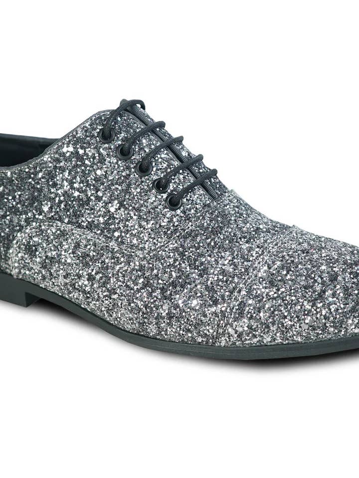 BRAVO Men Dress Shoe PROM-3 Loafer Shoe for Prom & Wedding Pewter for wholesale by Tux-USA®