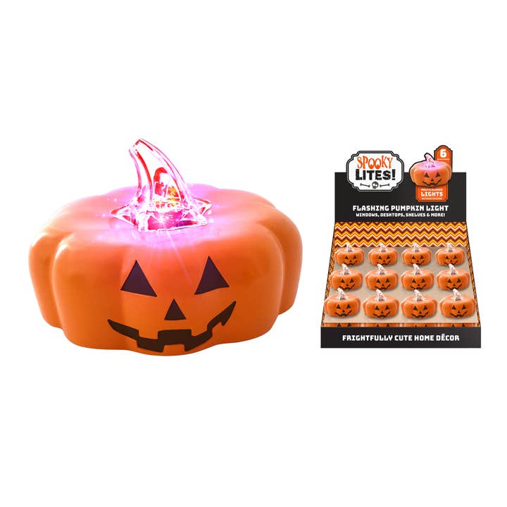 DM Merchandising - Wholesale Outdoor/Lawn Light - Spooky Lites! Flashing Pumpkin Light