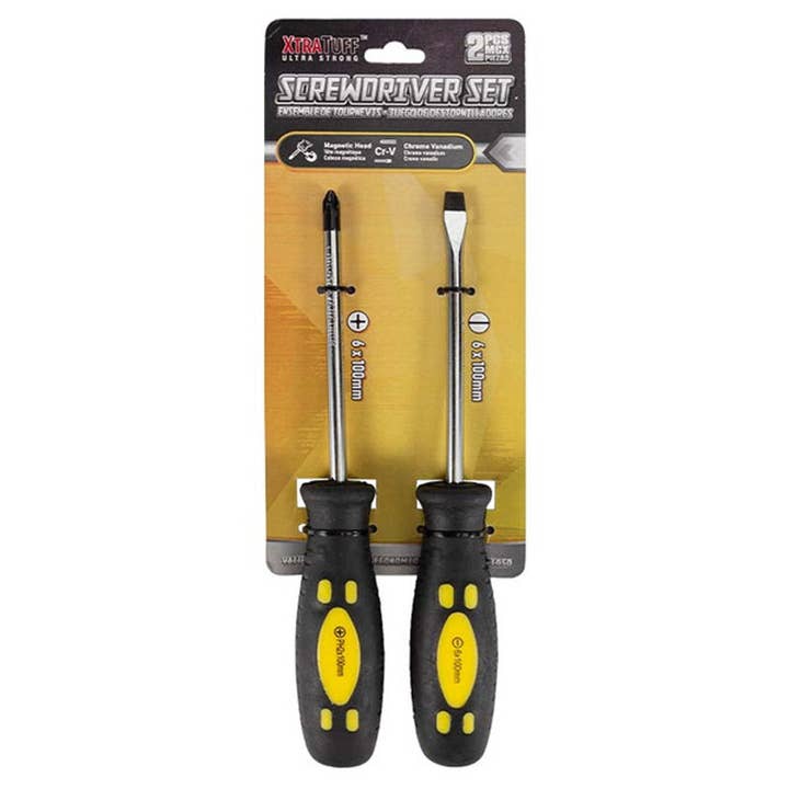 Deluxe Import Trading - Wholesale Handy Tool - Screwdriver 2PC Set