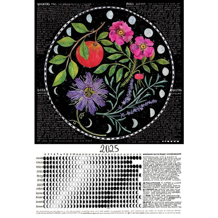 Thyme Herbal – Engroshandel Kalender – 2025 Månekalender