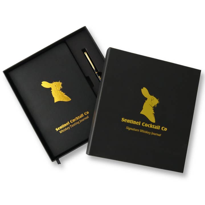 Sentinel Cocktail Co - Wholesale Journal/Diary - Sentinel Signature Whiskey Tasting Journal Gift Box5