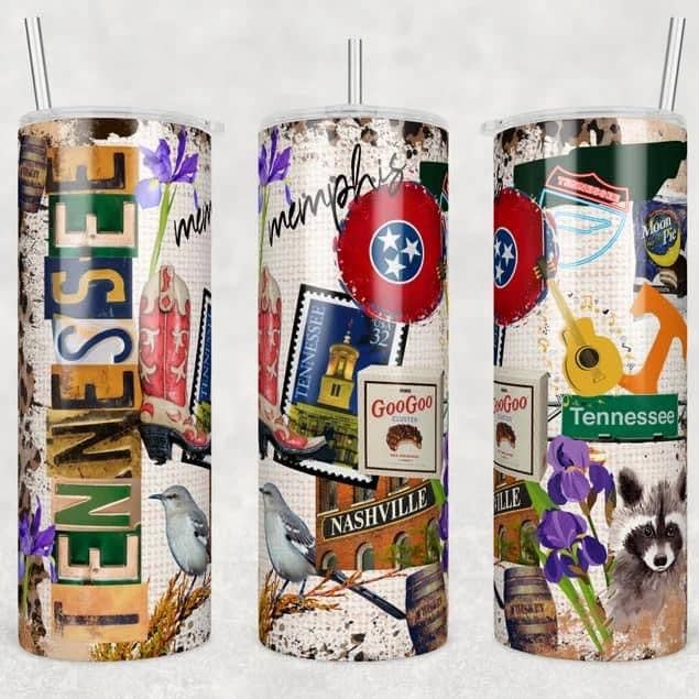 Tennessee Double Walled Insulated Tumbler for wholesale by Custom reasons