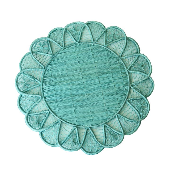 Agatha Placemat-Turkos för wholesale av Klatso