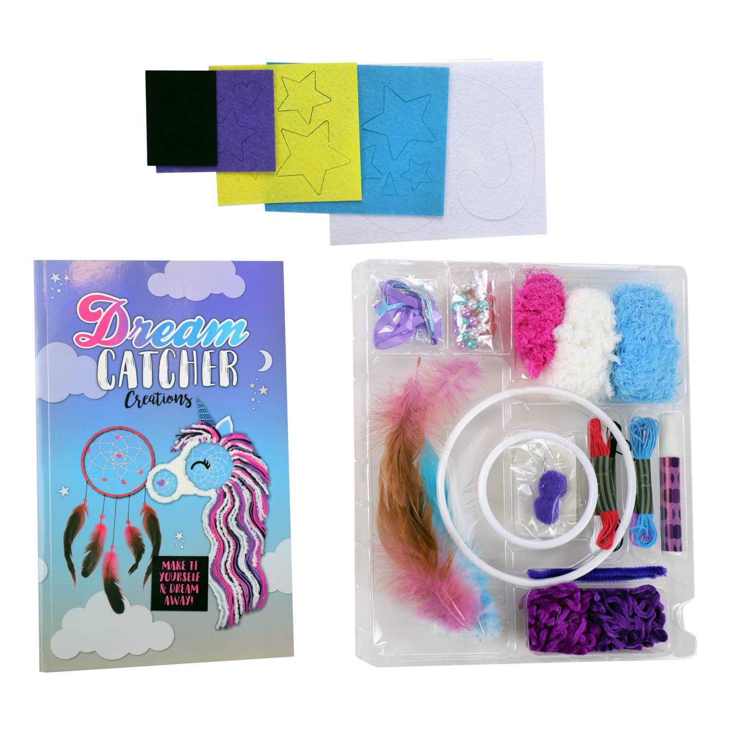 SpiceBox Product Development LTD - Wholesale DIY Craft Kit - Kids - Kits for Kids Dreamcatcher Creations2