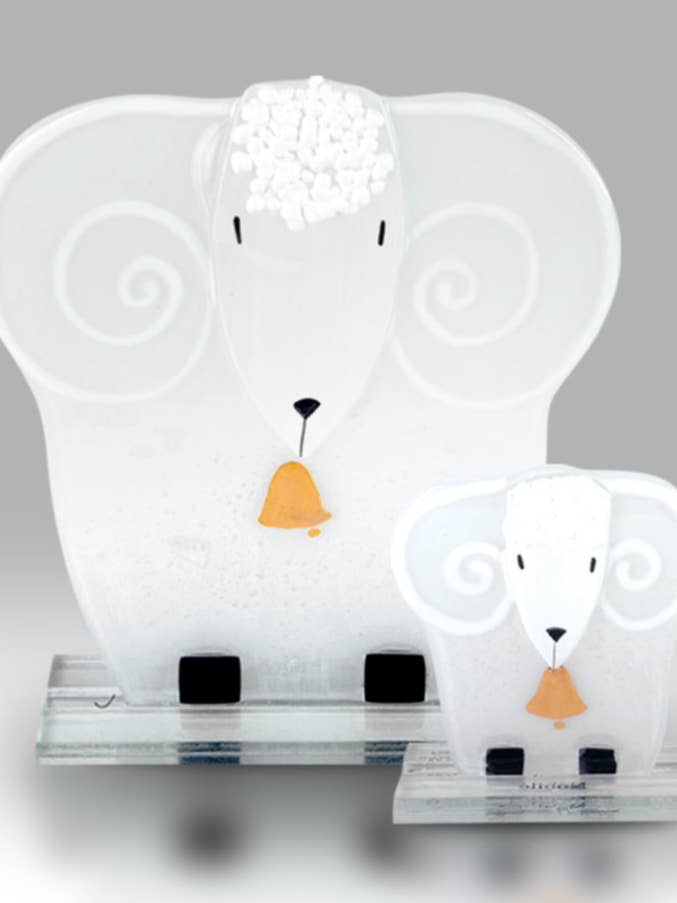Agneau - Blanc pour la vente par Nobile Glassware Ltd.