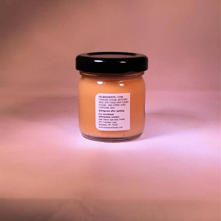 East Shore Specialty Foods, Inc. – wholesale Senap – East Shore senap - söt och syrlig senap - 1.4oz2