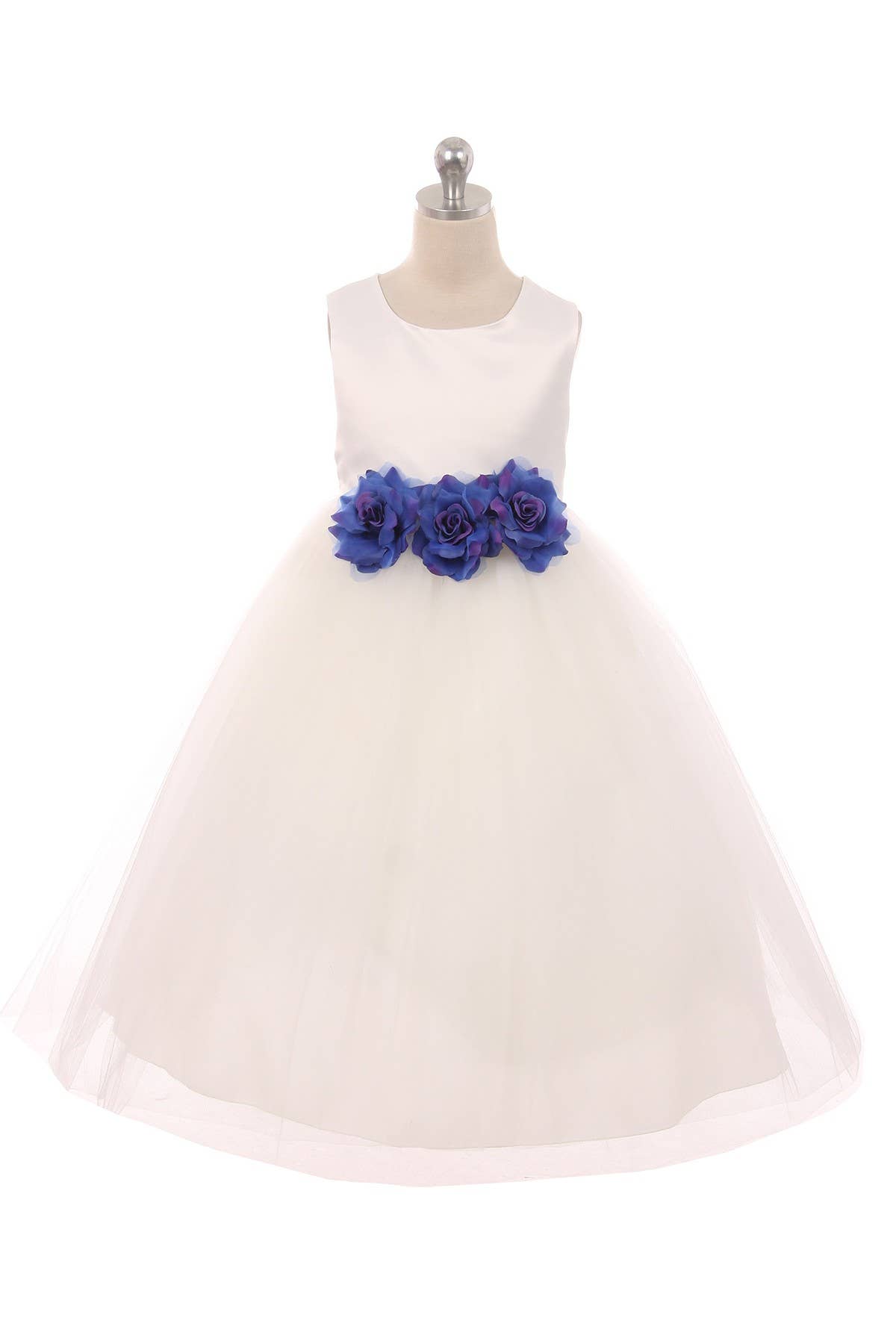 Kid's Dream - Wholesale Dress - Kids - Satin & Tulle 3 Flower Girls Dress4