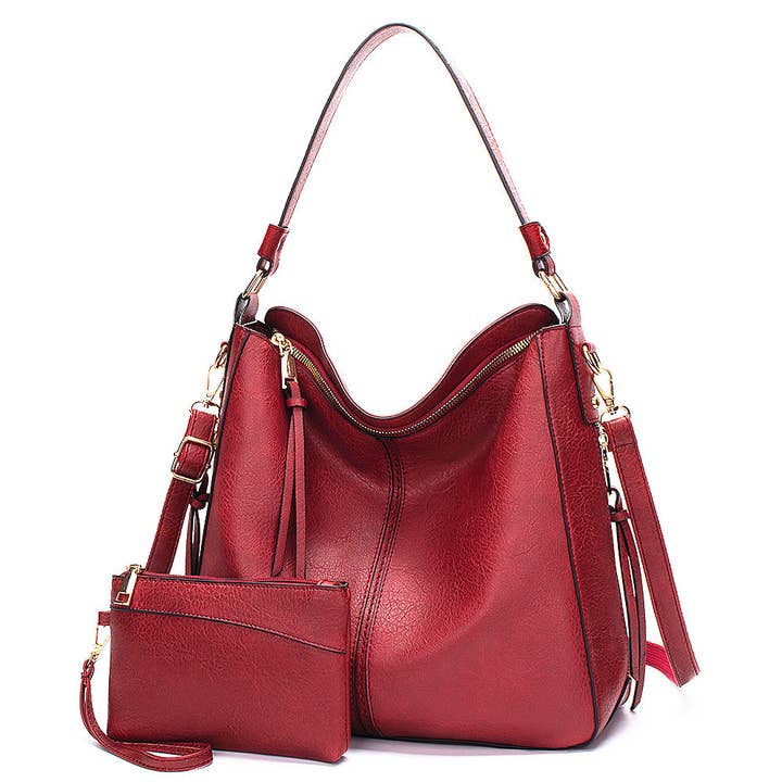 Little Trendy - Wholesale Shoulder Bag - Women's - Women's shoulder bag large capacity Soft leather handbag11