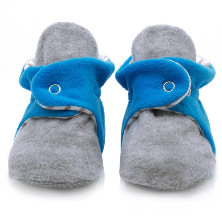 Anti-Slip Sole, Fleece Baby Booties, Newborn Home Booties, S for wholesale by Ella Bonna