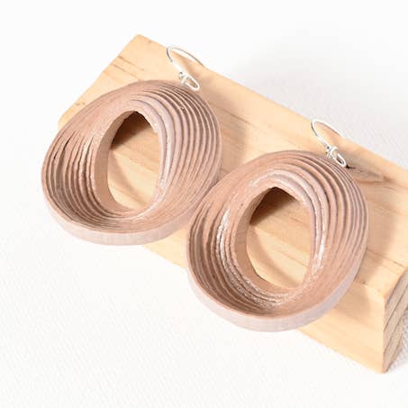 Anina Earrings Sterling Silver for wholesale by One Kind Box