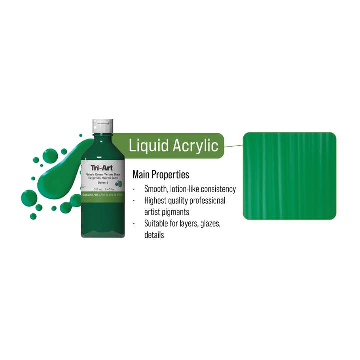 Tri-Art Mfg. - Wholesale Paint set - Tri-Art Liquid Acrylics All Sizes482