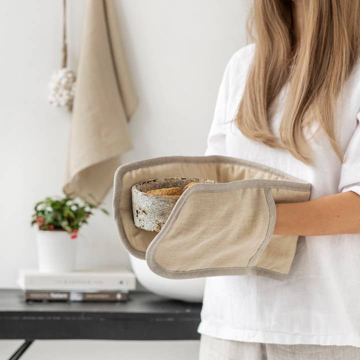 MagicLinen (We handle U.S. import procedures for you) – Luva de forno/pega por atacado – Luvas duplas para forno (1 peça)8