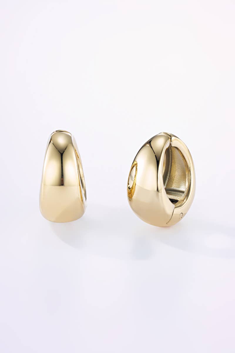 BYREN | ÉLINE L'ATELIER - Wholesale Dangle Earrings - Stainless steel clip-on earrings 124AQ3561