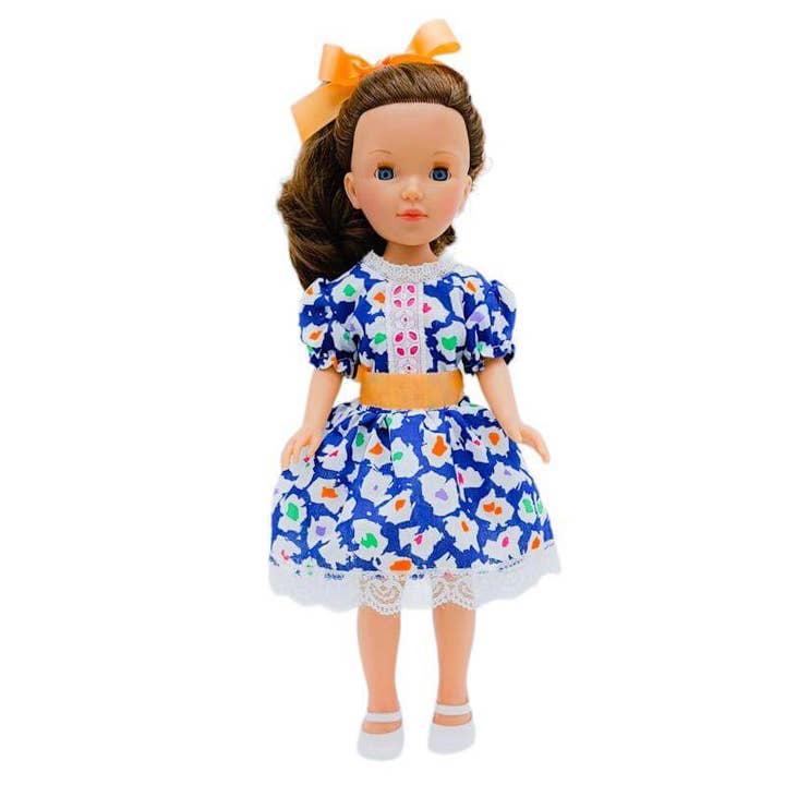 Bambola Pepa's Folk Artigianato collezione originale 41 cm. per la vendita all'ingrosso da parte di Folk Artesanía Muñecas