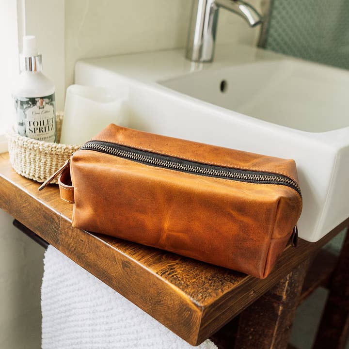 Steel & Clover - Wholesale Toiletry Bag - Men's - Reno Dopp Kit12