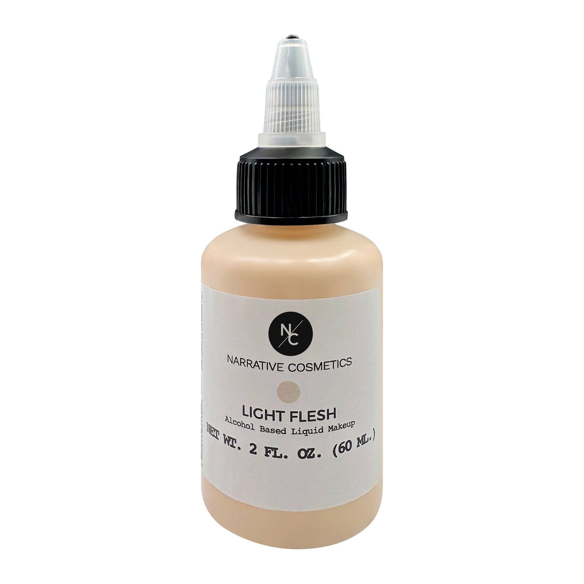 Narrative Cosmetics - Vendita all'ingrosso Pittura facciale - Bambini - Vernici ad alcool per aerografo Flesh Tone - 2 fl oz8