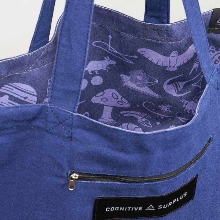 Cognitive Surplus - Wholesale Tote Bag - Unisex - Science is Magic That Works Canvas Shoulder Tote (Case of 6)