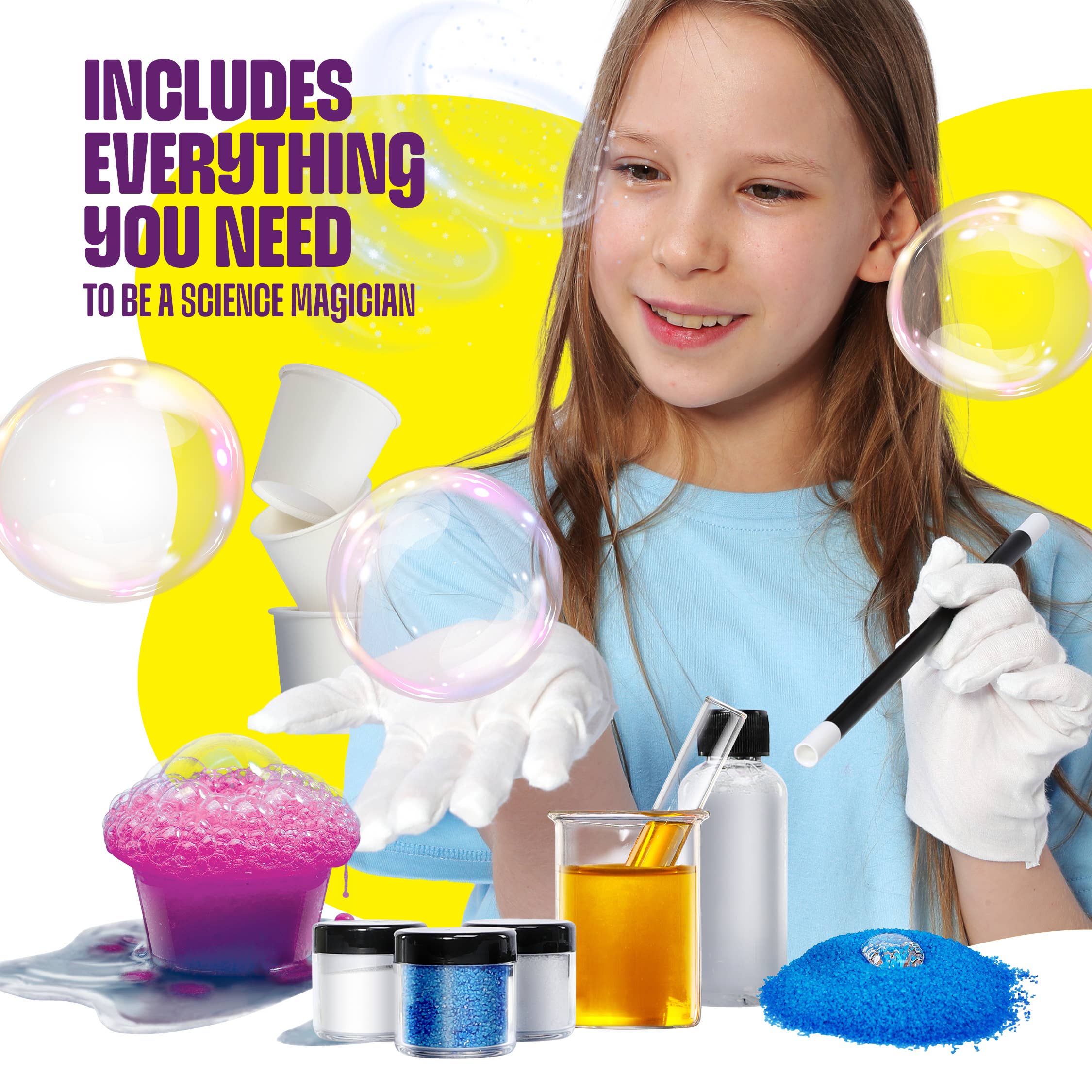 Dan&Darci - Wholesale Toy Set - Kids - Science Magic Kit for Kids - Experiments STEM Boy Toys, Gift1
