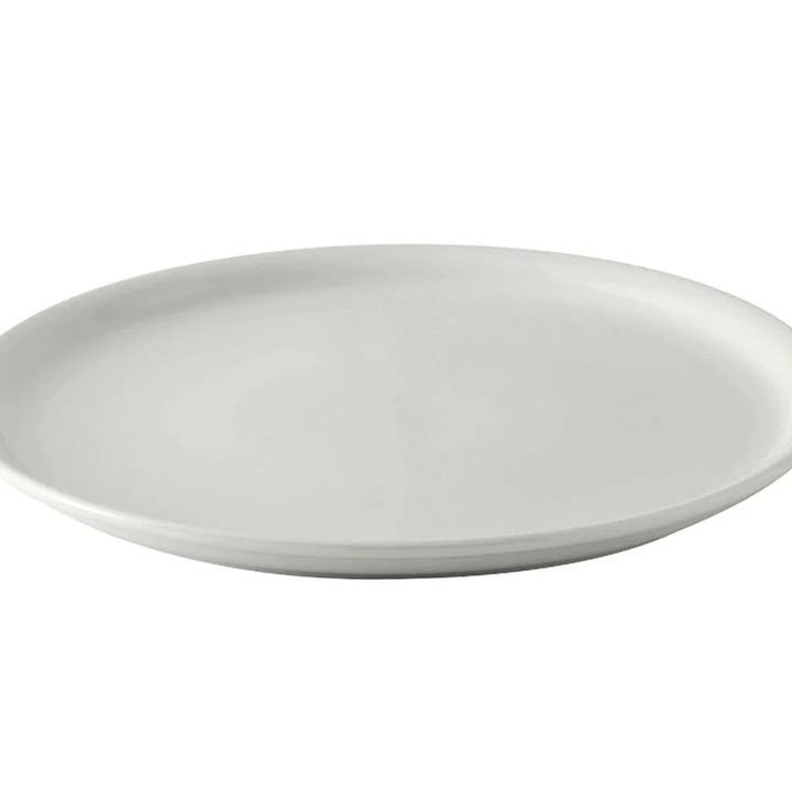 Coupe Ceramic Pizza Plate, 13.125" for wholesale by Tuxton Home