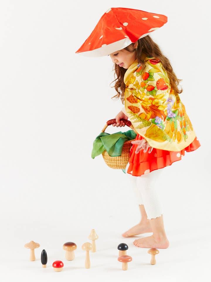 Sarah’s Silks - Wholesale Tutu – Child - 100% Mulberry Silk Kids Mushroom Tutu17