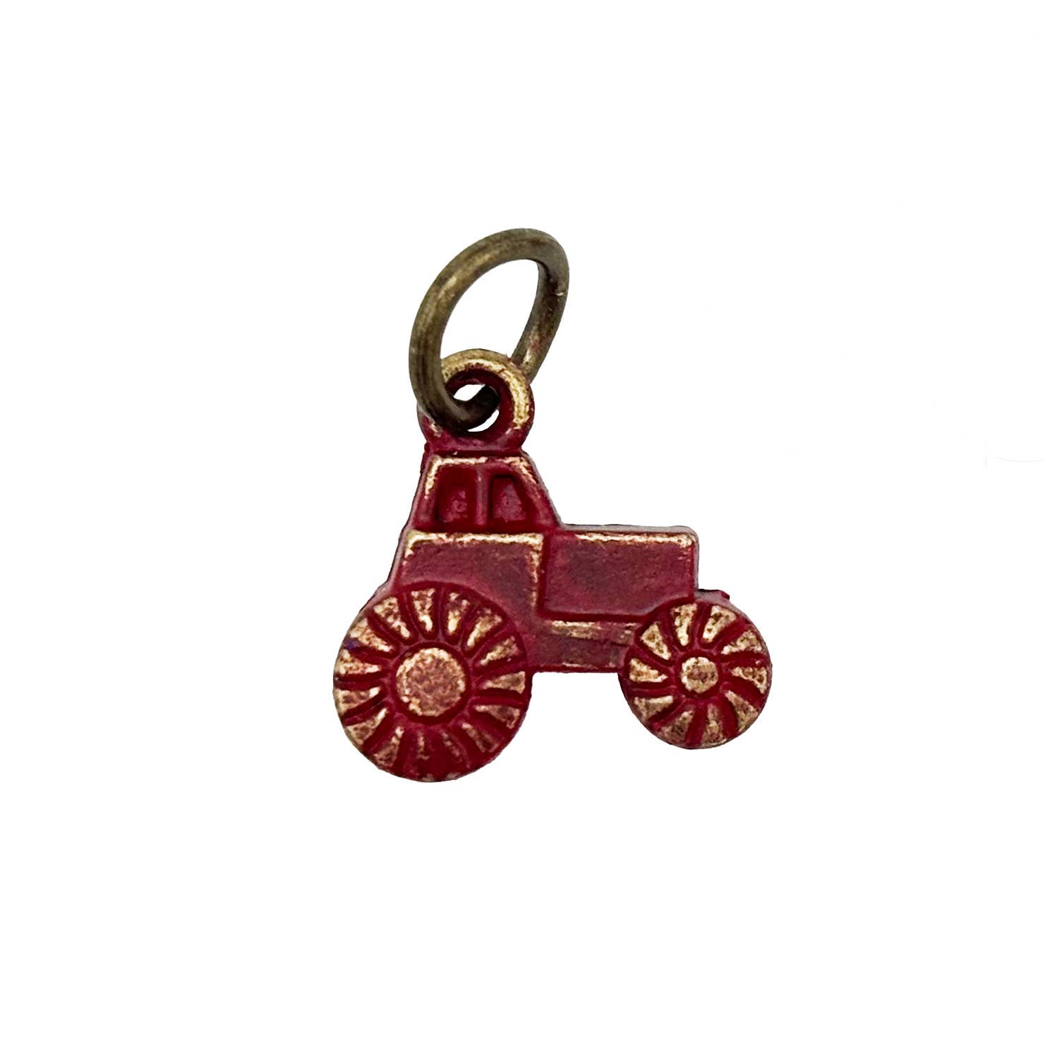 Gleeful Peacock - Wholesale Individual Charm/Pendant - Tractor Charm Bracelet, Necklace, or Charm Only0