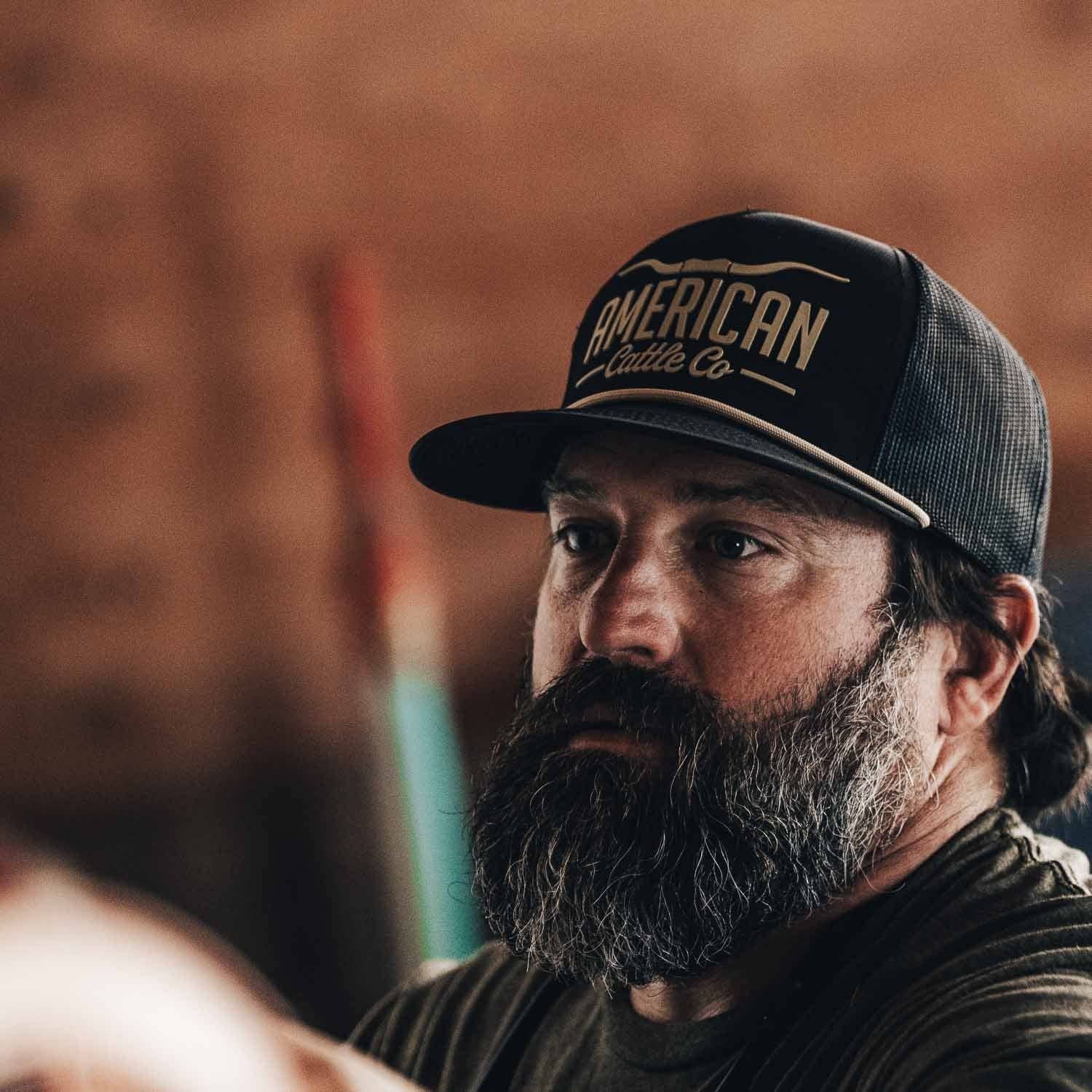 American Cattle Co - Wholesale Trucker Hat - Unisex - Longhorn Hat13