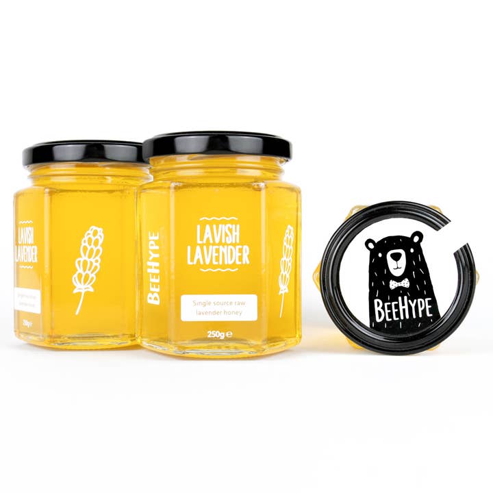 BeeHype – wholesale Honey – Lavish Lavender Raw Honey - Gourmet Honey Naturally Made By1