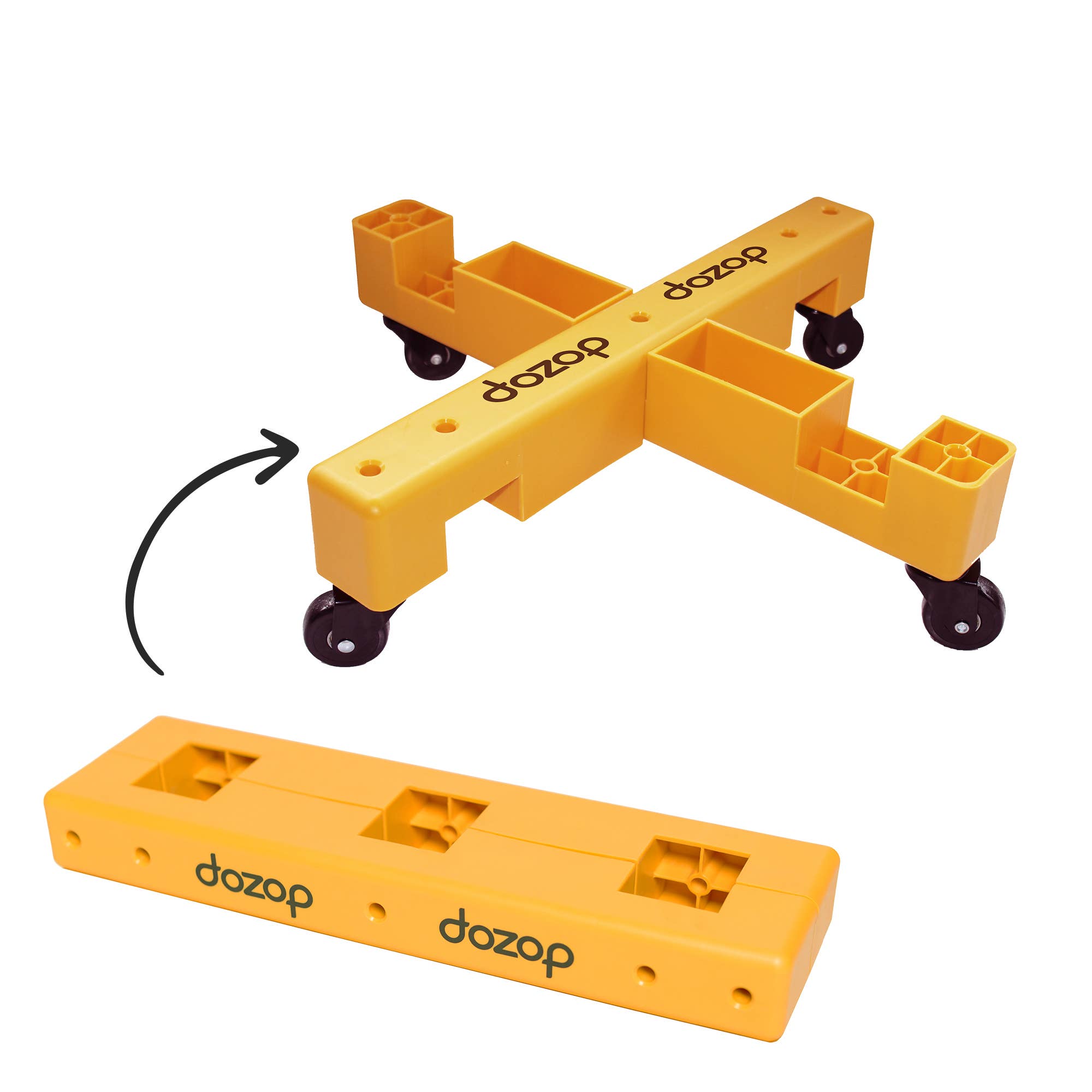 dozop - Vente Outil de bricolage - Chariot compact polyvalent dozop - jusqu'à 75 kg (Modulaire 2)0