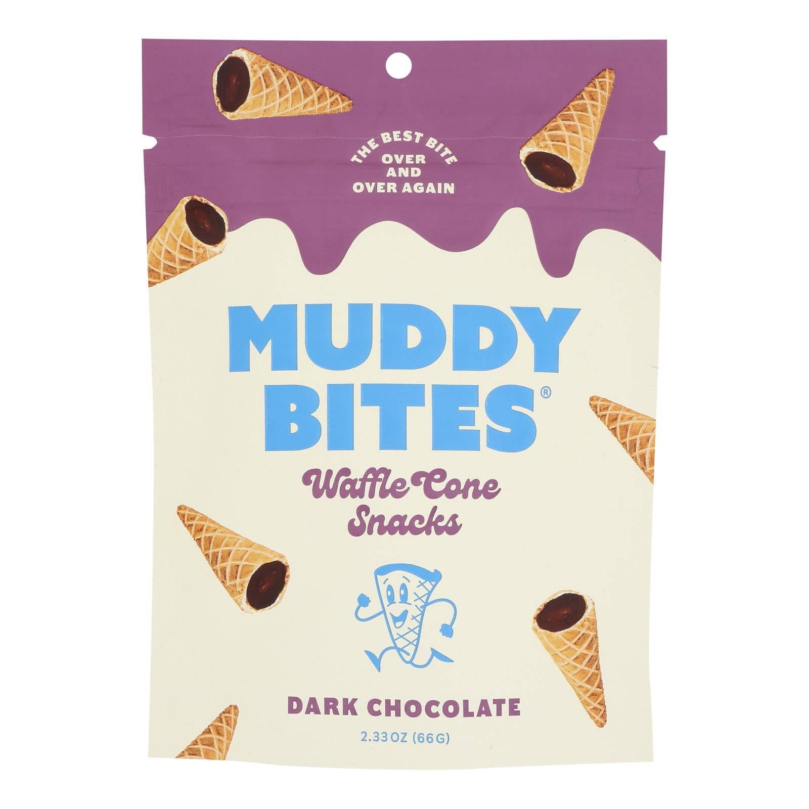 Ware Spark - Wholesale Chocolate Covered Sweets - Muddy Bites - Muddy Bite Dark Chocolate - Case Of 12-2.33 Oz0