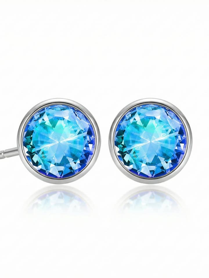 ACJ - Halo Crystal Studs (5mm) for wholesale by LeightWorks