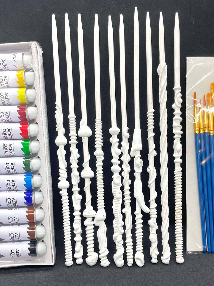 Magic Wand Party Kit - set of 10, ten inch wands for wholesale by Earth Rare Oddities