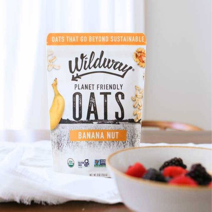 Wildway - Wholesale Oats - Regenerative Organic Oatmeal- Banana Nut2