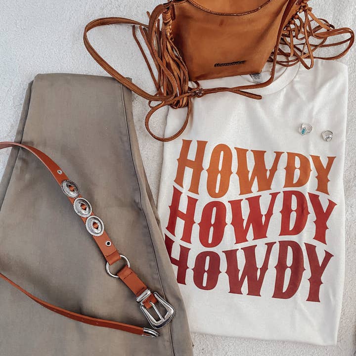 Howdy Women's - Western T-shirt for wholesale by Rancho515
