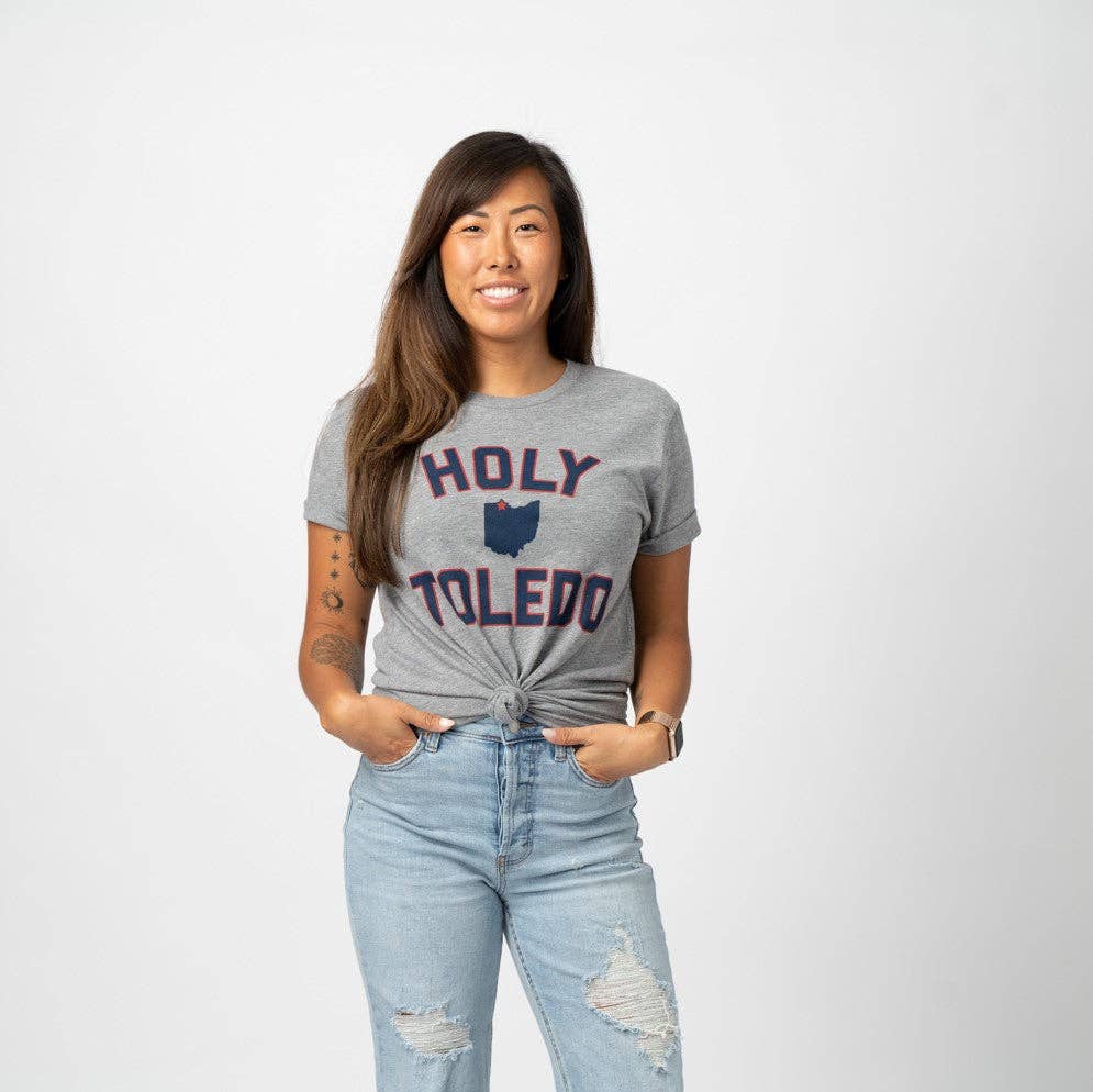 Jupmode - Wholesale Screen Printed T-Shirt - Unisex - Holy Toledo Ohio Shirt1