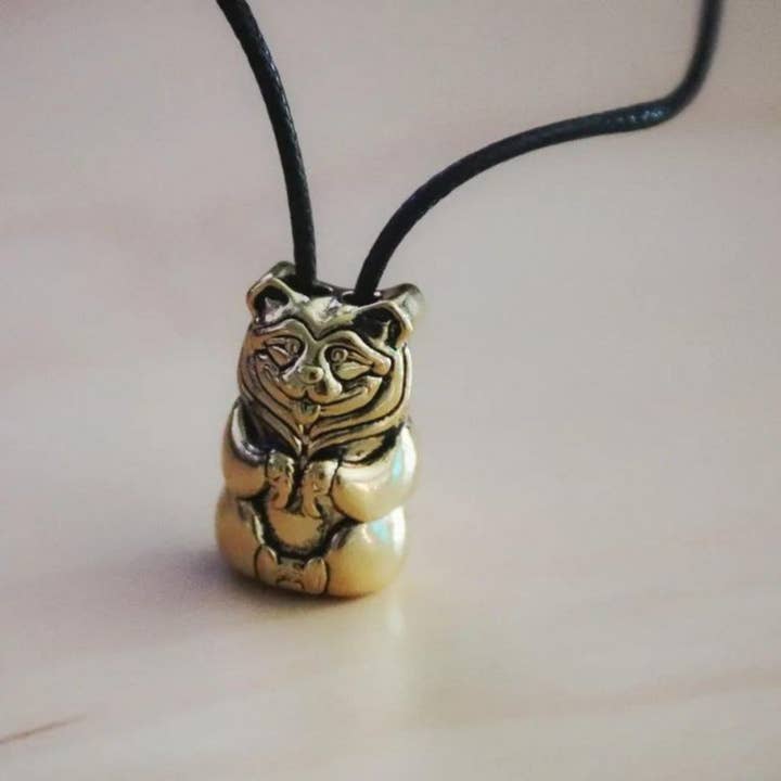 My Totem Tribe - Wholesale Pendant/Charm Necklace - Bear My Totem Tribe Spirit Animal Tribal Bead Necklace