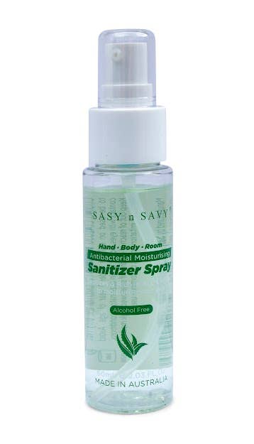 Sasy n Savy Pty Ltd - Wholesale Hand sanitiser - Alcohol Free Sanitizer Spray - Hands, Body and Room - 60ml3