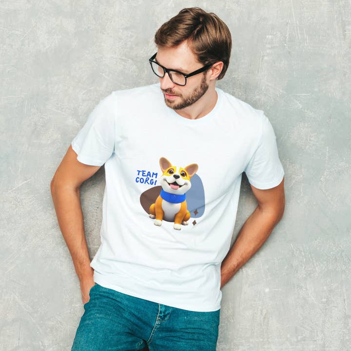 Team Corgi Tee for wholesale by FunnyNikko