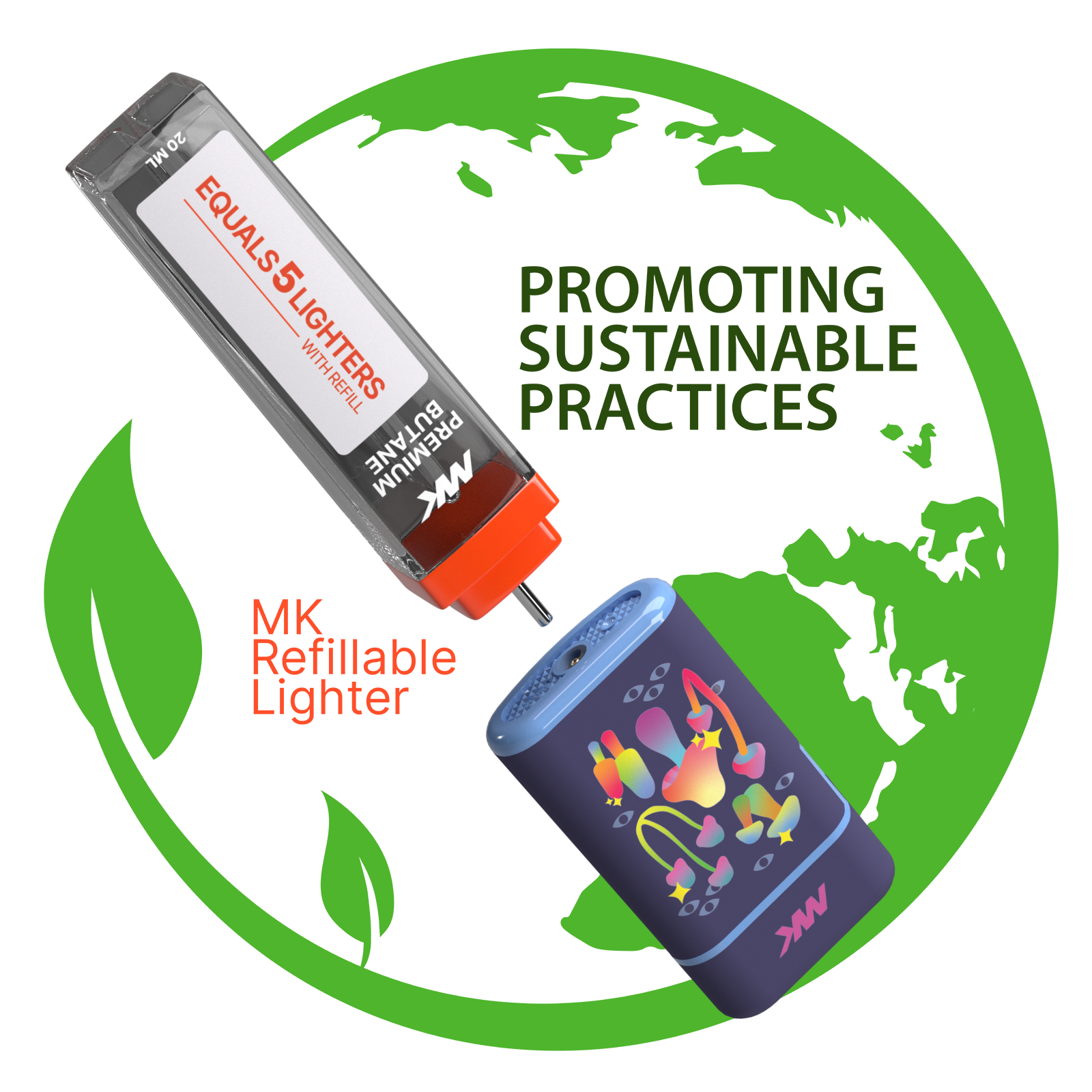 MK Lighter Company - Wholesale Lighter - MK Lighter Collect Series, MyCosmos, Torch Flame Lighter2