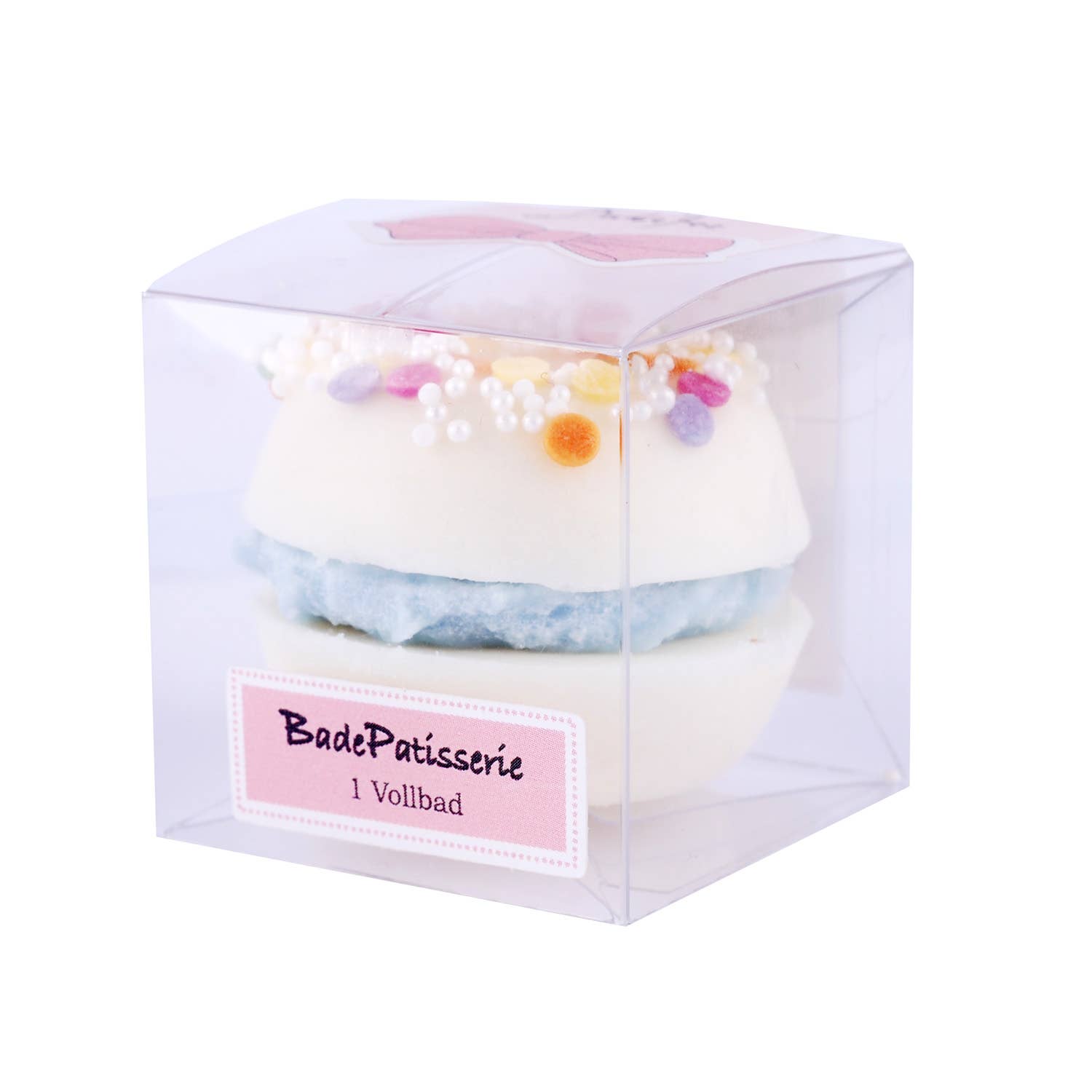 BadeFee - Wholesale Bath Bomb/Fizz - Bath Donut Mango Surprise - nourishing bath additive with decoration2