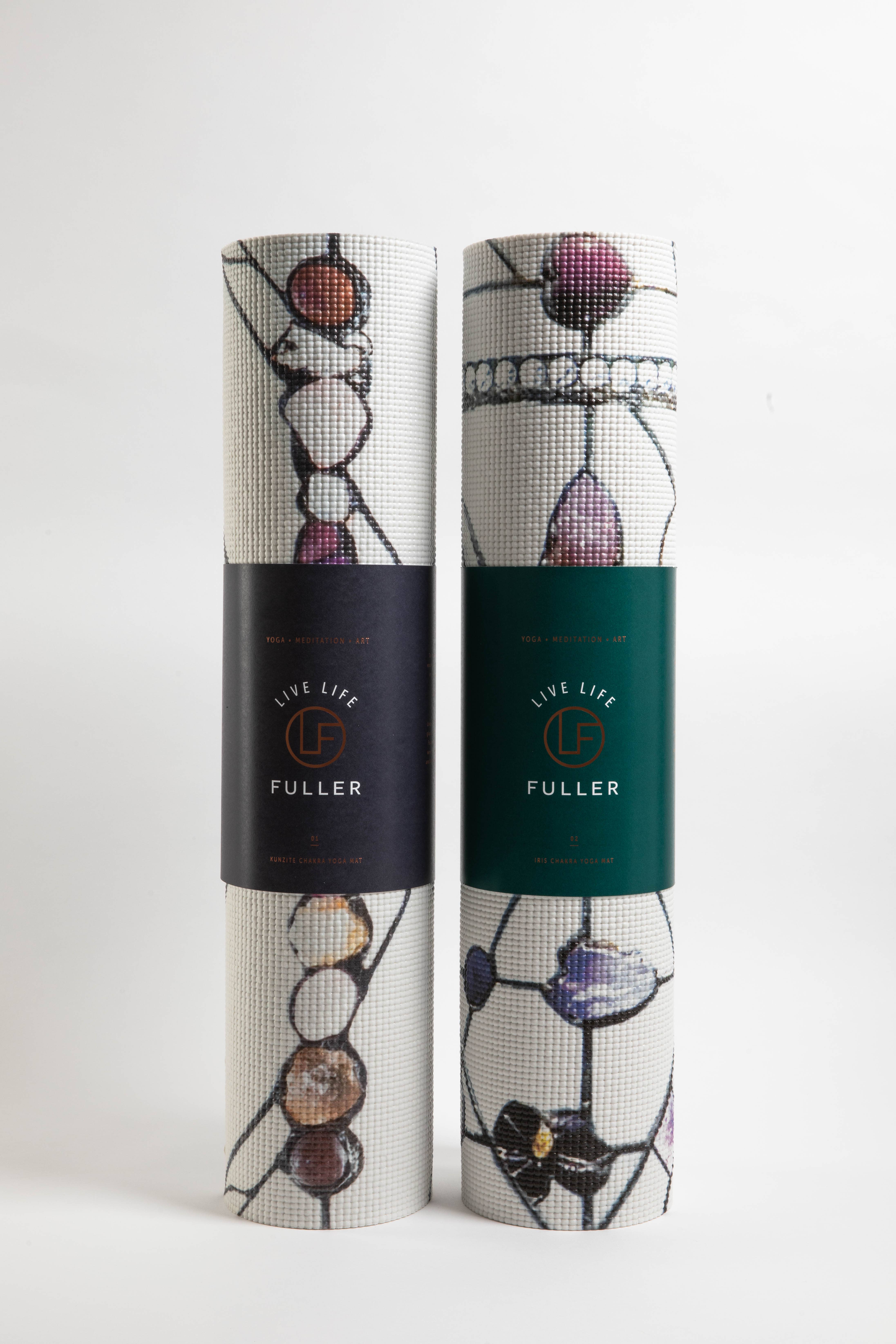 Live Life Fuller - Wholesale Yoga Mat - Kunzite Chakra Yoga Mat11