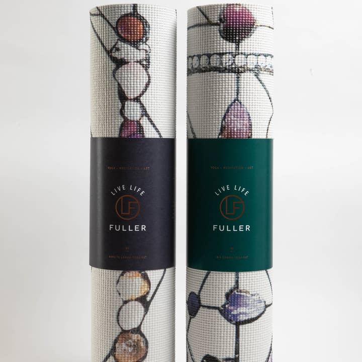 Live Life Fuller - Wholesale Yoga Mat - Kunzite Chakra Yoga Mat11