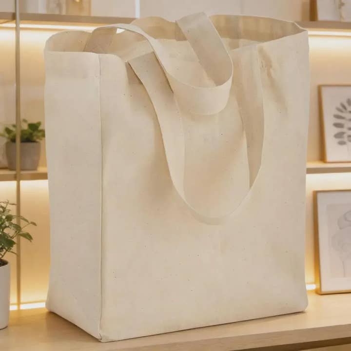 Bulk Mini Cotton Favor Bags • 4-Inch Bottom Gusset, DIY Tote for wholesale by Swag Print