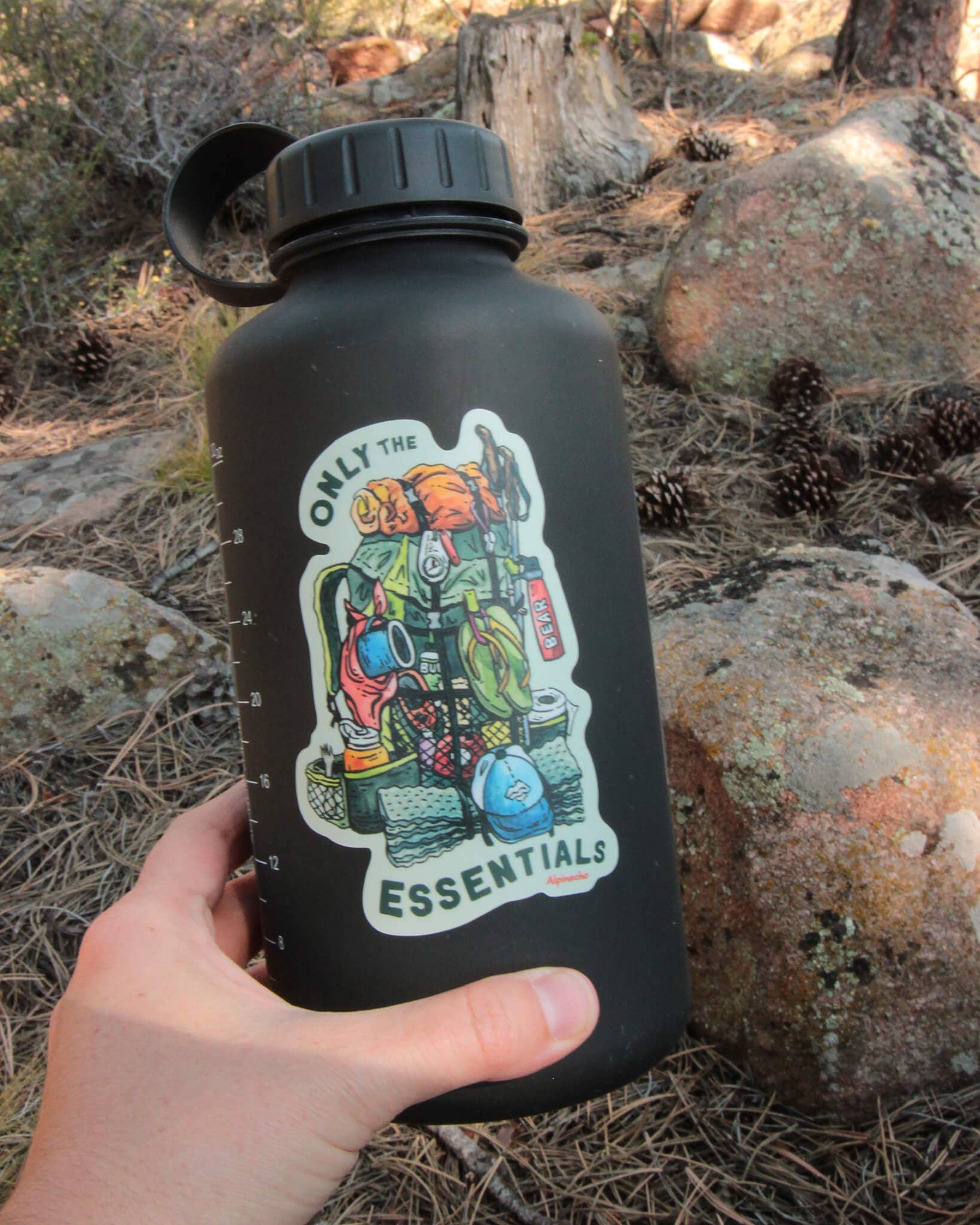 Alpinecho - Wholesale Sticker - Only the Essentials Sticker2