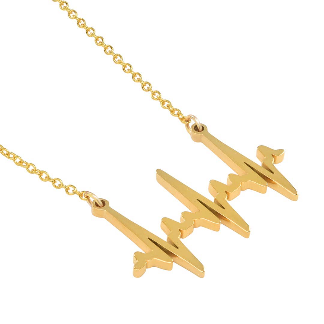 Boutique Academia – wholesale Pendant/charm necklace – Heartbeat Necklace9