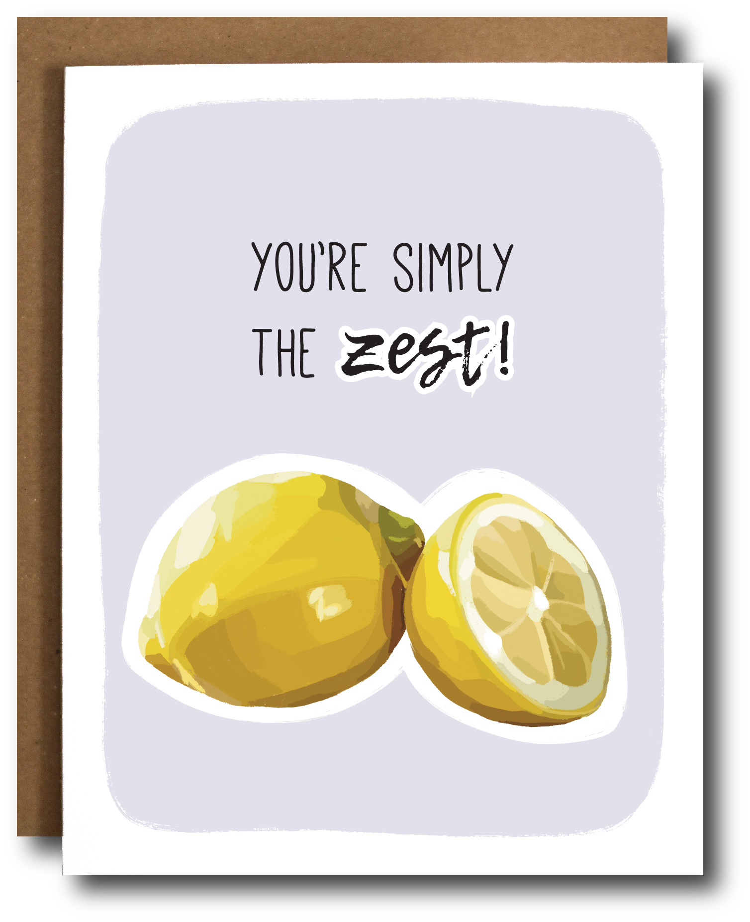 The Card Bureau - Wholesale Friendship Card - Simply the Zest Lemon Card0