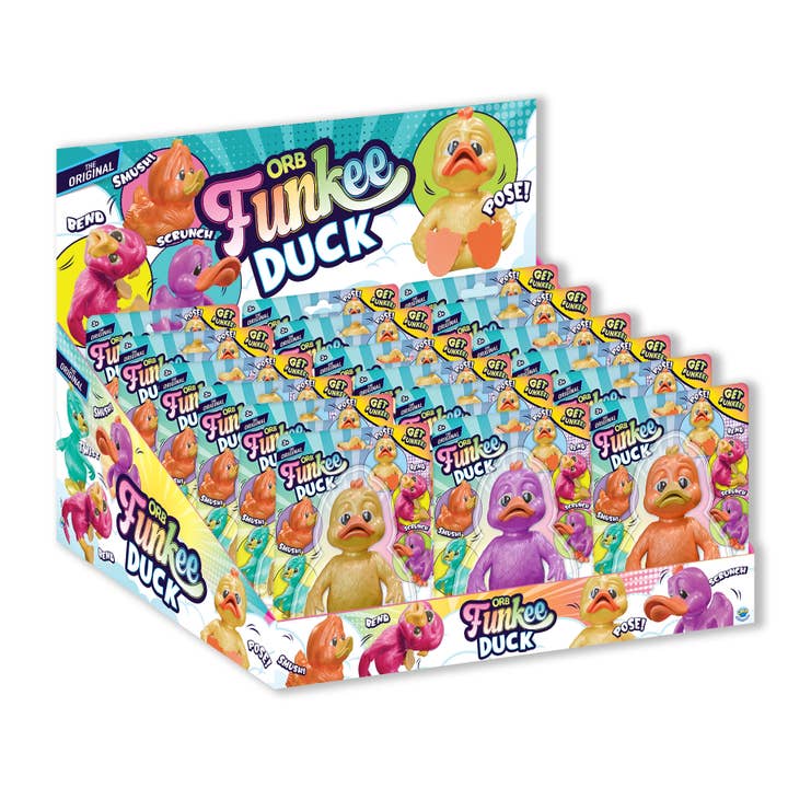 Orb Toys - Wholesale Fidget Toy - Kids - Funkee Animalz Duck Mega1