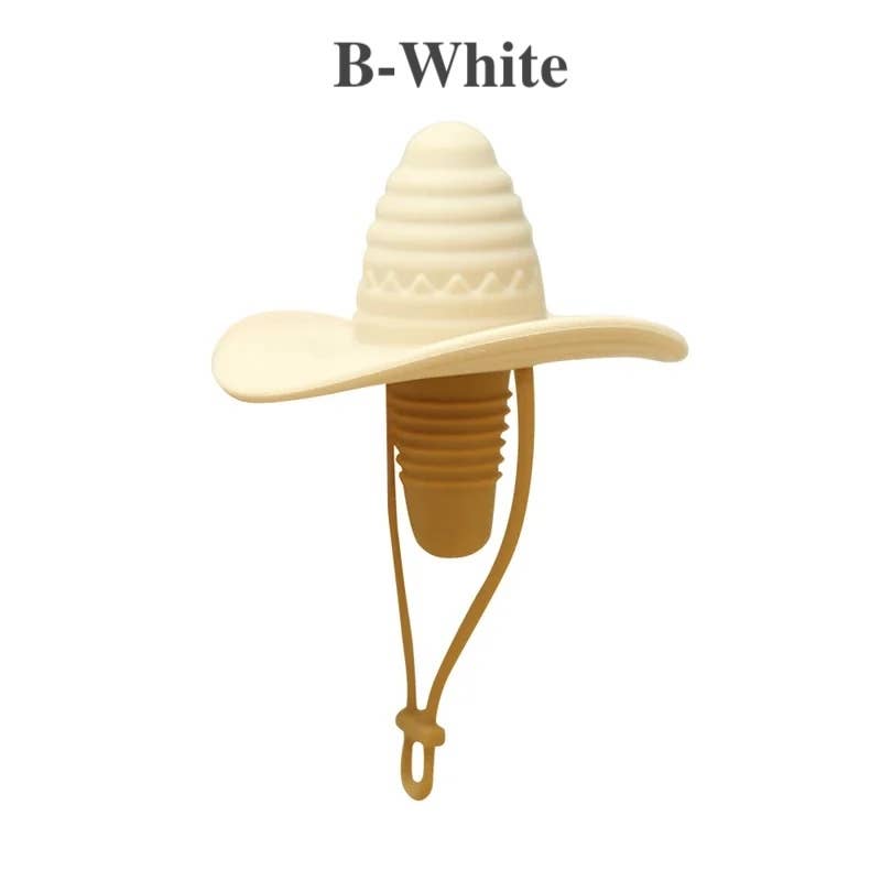 Homerely (We Cover All Import Duties) - Wholesale Wine Stopper - Creative Silicone Cowboy Hat Wine Stopper7