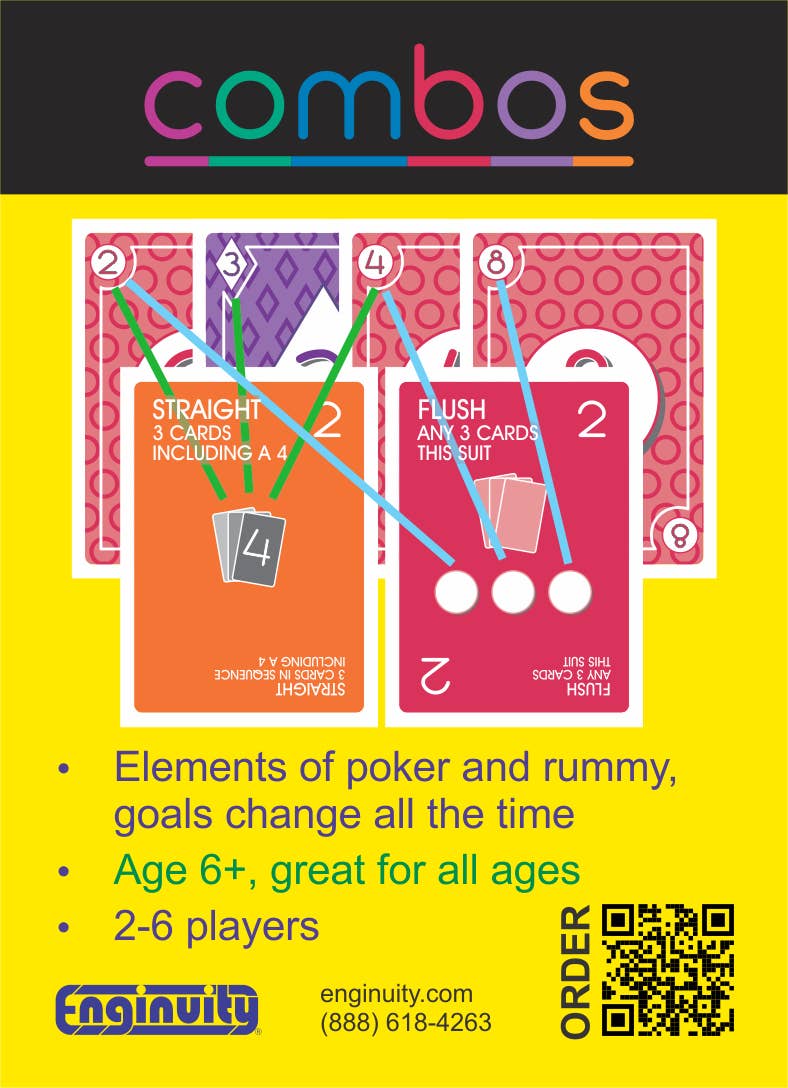 Enginuity Games - Wholesale Card Game - FREE Script cards - teach your staff, teach your customers6