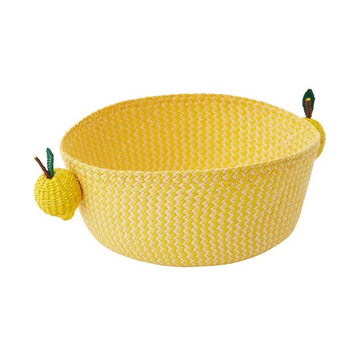 Tazón de toquilla con apliques de frutas para venta al por mayor de Coro Cora™